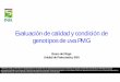 Evaluación de calidad y condición de genotipos de uva PMG...Evaluación de calidad y condición de genotipos de uva PMG Bruno de Filippi Unidad de Postcosecha, INIA ©ANA Chile,