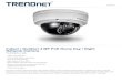 Indoor / Outdoor 4 MP PoE Dome Day / Night Network Camera...Power over Ethernet (PoE) PoE offers cost savings and the flexibility to install this compact dome camera in the desired