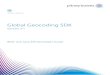 Global Geocoding SDK - Pitney Bowes...The Global Geocoding SDK allows you to develop and deploy geocoding desktop, mobile or Web applications that are capable of delivering location
