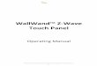 WallWand Z-Wave Touch Panel...This document and the information thereon is property of TouchWand Ltd.-4--InWand Double Micro Module Switch is a Z-Wave smart home micro module.The only