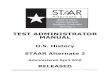 2016 TX STAAR Alternate 2 U.S. History Teacher Released Book STAAR ALT... · 2019. 8. 16. · History: The student will demonstrate an understanding of issues and events in U.S. history