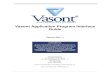 Vasont Application Program Interface Guide Version 2017.1 CONFIDENTIAL------------------------© 2017 TransPerfect Translations International Inc. All rights reserved 