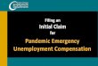 for Pandemic Emergency Unemployment Compensation How to File Initial Claim.pdfunder the Coronavirus Aid, Relief, and Economic Security (CARES) Act of 2020. PEUC . is a temporary program