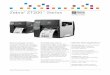 Zebra ZT200 Series - Barcode220).pdf · 2016. 4. 12. · Zebra® ZT200™ Series Zebra incorporated extensive customer feedback, as well as the legacy of its Stripe® and S4M™ printers,