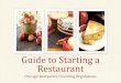 Guide to Starting a Restaurantij.org/images/clinic/business licensing in chicago.pdf · The Plan! – Overview to Starting a Restaurant *** Starting a restaurant in Chicago is a BIG