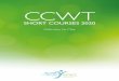 CCWT - Association of Children's Welfare Agencies Limited€¦ · SHORT COURSES 2020 Accidental Counsellor: 2 Day CCWT Workshop Build skills, confidence and frameworks to respond