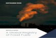 WHITE PAPER A Global Registry of Fossil Fuels...Transparency on fossil fuels will not itself lead to the phase out of fossil fuel production, but it is an important element of a portfolio
