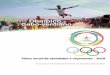 Plano anual de atividades e orçamento - 2018 · Programa de divulgação da Ética e do Olimpismo com intervenção nos Municípios, Escolas, Associações e Universidades Cabo-verdianas