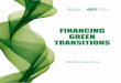 Financing green TransiTions€¦ · sector involvement in India’s climate-resilient urban infrastructure. They analyse the current regulatory regime for urban infrastructure in
