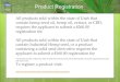 Product Registration Step-by-Step · 2020. 1. 14. · contain hemp seed oil, hemp oil, extract, or CBD, requires the applicant to submit a $260.00 registration fee-All products sold