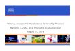 Writing a Successful Postdoctoral Fellowship Proposal ... ... Research and fellowship funding programs