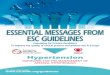 essential messaGes from esC Guidelines...Section 1 - Take home messages Section 2 - Major gaps in evidence Table of contents essential messaGes from 2013 esh/esC Guidelines for the