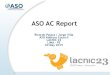 ASO AC Report - LACNIC...ASO AC Activities: ICANN Board Selection 8 o ICANN BoD Selection 2015, Seat 9 o Qualification review committee (QRC) and Interview Committee (IC) was reappointed