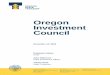 Oregon Investment Council...Dec 12, 2018  · investment approach based on combining industry expertise with industrial best practice operational management. ... (including the former