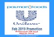 Prices exclude VAT | Offers valid while stocks last 021 ...palmanfoods.co.za/Documents/Unilever February Promo.pdfuni028 r 176.50 uni046 r 130.95 uni049 r 106.50 uni048 r 85.95 uni068