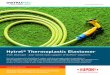 Hytrel Thermoplastic ElastomerHytrel® Thermoplastic Elastomer Hytrel® combines the flexibility of rubber with the strength and processability of thermoplastics. It is a versatile,