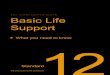 The CARE CERTIFICATE Basic Life Support€¦ · THE CARE CERTIFICATE WORKBOOK STANDARD 12 4 Cardiopulmonary resuscitation (CPR) Cardiopulmonary resuscitation (CPR) should be administered