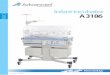 Infant Incubator A 3186 - Advanced Instrumentations · 2019. 11. 9. · care in the neonatology department. ... Skin Temperature Limits ±1.0°C (Adjustable up to 0.5C°) ... gyn