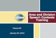 Area and Division Speech Contests Training€¦ · Toastmasters: Public Relations. Role of Area and Division Directors Be knowledgeable Resource for contests Recruit and train a team