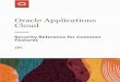 Cloud Oracle Applications 2020. 6. 24.¢  Oracle Applications Cloud Security Reference for Common Features