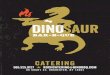catering - dinosaurbarbque.com€¦ · catering 585.325.9127 y rochcatering@dinobbq.com 99 Court St, Rochester, NY 14604. Y safety commitment Y Our top priority is the safety and