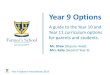 Year 9 Options - farmors.gloucs.sch.uk · Geography Spanish GCSE PE Separate Sciences Hospitality & Catering Unit Award Scheme Health and Social Care . Year 9 Options Presentation