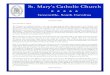 St. Mary’s Catholic Church · 30 August 2015 Dear Friends in Christ, The Program of Catholic Studies is our way of organizing all adult education here at St. Mary’s, and the classes