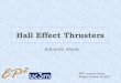 Hall Effect Thrusters - Windows 10 Product Keys 2020 Freeepic-src.eu/wp-content/uploads/07_EPICLectureSeries2017_UC3M_E… · SITAEL, 100W MIT, 50W. EPIC Lectures Series: Hall effect