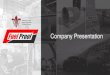 Company Presentation - argent.co.za Proof Company Presentation - 2020.pdf · Company Presentation. EARLY YEARS. RAPID GROWTH. The company began by hiring out fuel tanks and bowsers