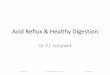 Acid Reflux & Healthy Digestion1on1.mochihchu.com/wp-content/uploads/2015/12/Acid-Reflux-Work… · •Hiatal Hernia •Subluxation ©MoChihChu Schofield Chiropractic Training™