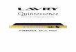 Quintessence - Lavry Engineeringlavryengineering.com/pdfs/lavry-quintessence-manual.pdf · Lavry Engineering, Inc. P.O. Box 4602 Rolling Bay, WA 98061  August 5, 2019 Version 1.3