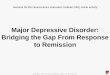 Major Depressive Disorder: Bridging the Gap From Response ...cdn.neiglobal.com/content/encore/congress/2015/slides_at-enc15-15… · Acting on monoaminergic systems, current antidepressants
