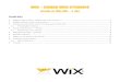WIX IZRADA WEB STRANICE · 2019. 12. 2. · 1 1. Registracija na Wix i odabir tipa web stranice Otvoriti wix.com. Klik na gumb Start now (ili slično) klik na Sign up popuniti obrazac