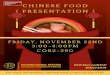 Chinese Food Presentation · Chinese Food Presentation Author: international0 Keywords: DADrq4TA_YM,BABfIPpC5Uw Created Date: