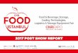 2017 POST SHOW REPORTcnrfoodistanbul.com/media/pdf_docs/GIDA17 PSR.pdf · 2017. 11. 30. · Hotels, Restaurant, Bars and Entertainment Facilities Exporters and %4 Importers %19 Superstores,