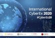 International CyberEx 2020...· Navegadores soportados: Chrome (preferido) o Firefox (ambos en las ltimas versiones). Conexin a Internet con suﬁciente ancho de banda por usuario: