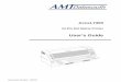 ACCEL7350 User Manual - AMT DatasouthAccel-7350 24-Pin Dot Matrix Printer User’s Guide Document Number: 130013