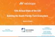 13th Annual State of the CIO Building the South Florida ... · Building the South Florida Tech Ecosystem March 13th 2019 Laz Macias, Regional SE Manager Frank Plowright, Channel Business