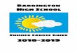 Barrington High School Refunds: Barrington High School Summer School is a self-funded summer program