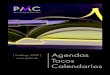 [ Catálogo 2020 ] Agendas - PMC · Agendas Catálogo 2020 Agendas Year Características: · Agenda con espiral pensada para el profesional. · Tapas de polipropileno translúcido