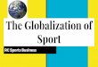 The Globalization of Sportrcsportsbusiness.weebly.com/uploads/2/6/5/7/26572937/rc_sb_the... · FIFA World Cup (Men’s and Women’s) Tour de France Ryder Cup Tennis Grand Slam. Examples