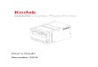 D4600 Duplex Photo Printer - Kodak Alarisimaging.kodakalaris.com/sites/prod/files/files/rsss/d4600_printer_ug… · The printer weighs approximately 30 kg (66.14 lbs). Use caution