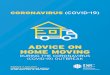 ADVICE ON HOME MOVING... · Advice on home moving during the coronavirus (COVID-19) outbreak This guidance applies to people moving into homes in the private sector (either purchasing