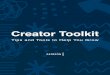 Patreon Creator Toolkit 2019 · your why (why you’re on Patreon, or the vision of your work) and beneﬁt-driven fans who are all about the what (i.e., they’re excited to interact