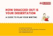 How Dragged Out is Your Dissertation? A Guide to Plan Your Writing - Phdassistance