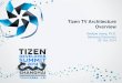 Tizen TV Architecture Overview · • Linux Kernel & Device Drivers • Hardware Adaptation Layer • Plug-ins • OpenGL ES/EGL Graphics Driver • DRM-based graphics stack • DVB