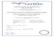 VETROTECH SAINT-GOBAIN INTERNATIONAL...iii) Certification of quality management system to ISO 9001: 2008. iv) Inspection and surveillance of factory production control. v) Audit testing