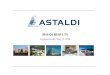 2010 Q1 RESULTS - AstaldiQ1 2010 Results Net debt is planned to reduceNFP (EUR/000) Q1 2010 FY 2009 Q1 2009 Cash and cash equivalents 294,836 448,312 291,511 Ctfi i l ibl 29 481 21