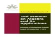 Second Seminar on Algebra and its Applications · Second Seminar on Algebra and its Applications August 30–September 01, 2012, University of Mohaghegh Ardabili On Graphs Attached