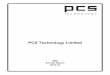 PCS Technology Limited Report- 2015-16.pdf1 THIRTY FIFTH ANNUAL REPORT 2015-2016 NOTICE TO MEMBERS NOTICE TO MEMBERS NOTICE is hereby given that the 35th ANNUAL GENERAL MEETING of